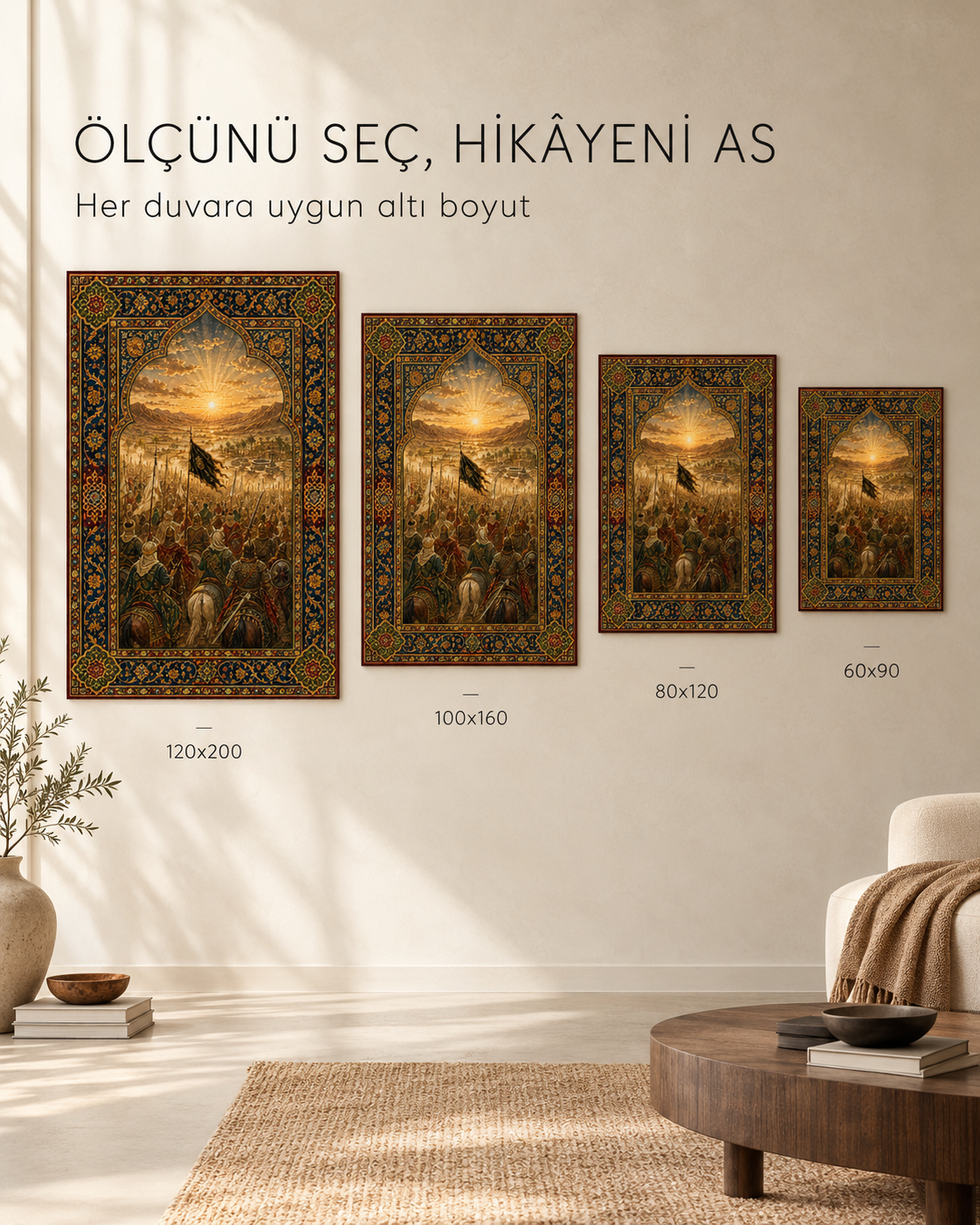 Bedir Savaşı Duvar Halısı